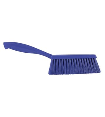 Vikan® Edge Bench Brush, Color-Coded, 1.4"W x 13"L, Polyester Bristles, Polypropylene Block, 1 Each