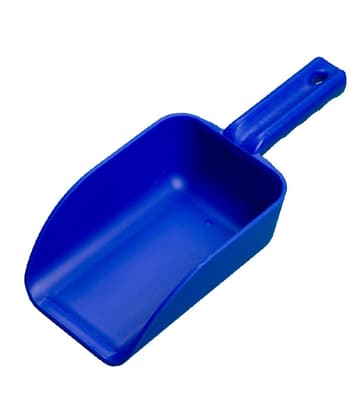 Vikan® Flat Hand Scoop, Polypropylene, Color-Coded, 1 Each