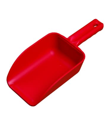 Vikan® Flat Hand Scoop, Polypropylene, Color-Coded, 1 Each