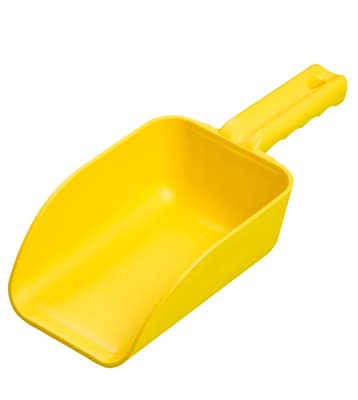 Vikan® Flat Hand Scoop, Polypropylene, Color-Coded, 1 Each