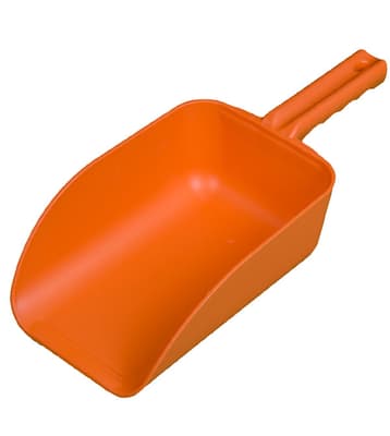 Vikan® Flat Hand Scoop, Polypropylene, Color-Coded, 1 Each