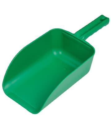 Vikan® Flat Hand Scoop, Polypropylene, Color-Coded, 1 Each