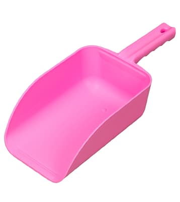 Vikan® Flat Hand Scoop, Polypropylene, Color-Coded, 1 Each