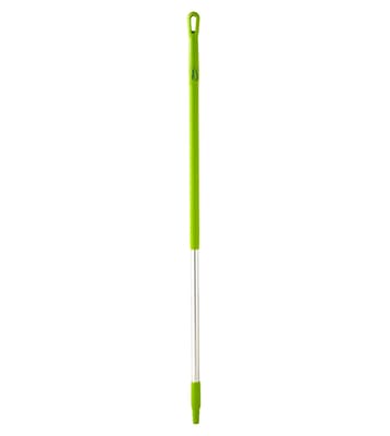 Vikan® Euro-Thread Aluminum Handle, Color-Coded, Polypropylene Male Tip, 1 Each