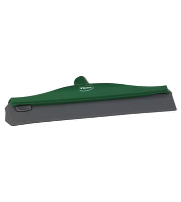 Vikan® Ceiling Squeegee, Color-Coded, 16"W, TPE Rubber Blade, 1 Each