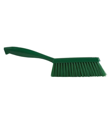 Vikan® Edge Bench Brush, Color-Coded, 1.4"W x 13"L, Polyester Bristles, Polypropylene Block, 1 Each