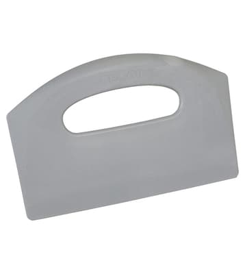 Vikan® Bench Scraper, Polypropylene, Color-Coded, Metal Detectable, 8.3"L x 5.2"H, 1 Each