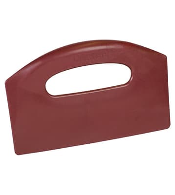 Vikan® Bench Scraper, Polypropylene, Color-Coded, Metal Detectable, 8.3"L x 5.2"H, 1 Each