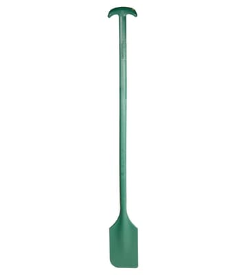 Vikan® Solid Paddle Scraper, Polypropylene, Color-Coded, Metal Detectable, 3.4"W x 52" OAL, 1 Each
