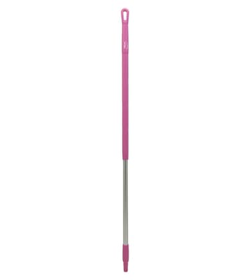 Vikan® Euro-Thread Aluminum Handle, Color-Coded, Polypropylene Male Tip, 1 Each