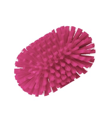 Vikan® Tank Brush, Color-Coded, 5.1"W x 8.1"L, Stiff Polyester Bristles, Polypropylene Block, 1 Each
