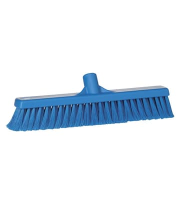 Vikan® Soft/Split Bristled Floor Broom Head, Color-Coded, 1 Each