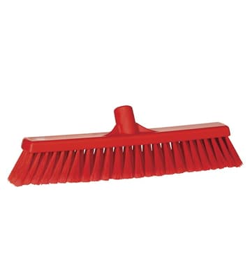 Vikan® Soft/Split Bristled Floor Broom Head, Color-Coded, 1 Each