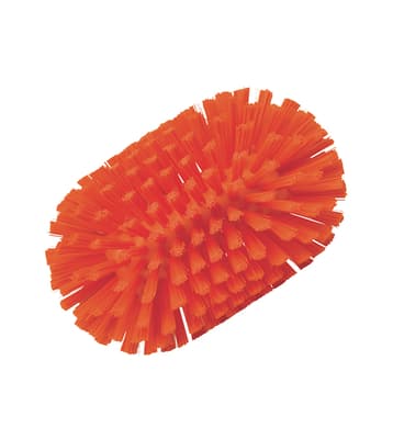 Vikan® Tank Brush, Color-Coded, 5.1"W x 8.1"L, Stiff Polyester Bristles, Polypropylene Block, 1 Each