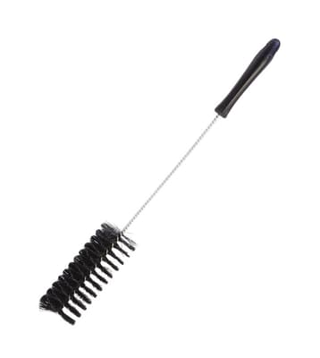 Vikan® Tube and Valve Brush, Color-Coded, Medium Polyester Bristles, Stainless Steel/Polypropylene Handle, 1 Each