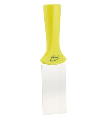 Vikan® Hand Scraper with Threaded Handle, Stainless Steel, Color-Coded, 1 Each