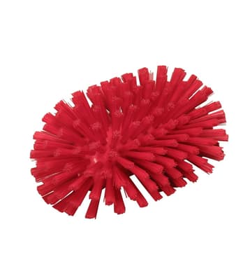 Vikan® Tank Brush, Color-Coded, 5.1"W x 8.1"L, Medium Polyester Bristles, Polypropylene Block, 1 Each