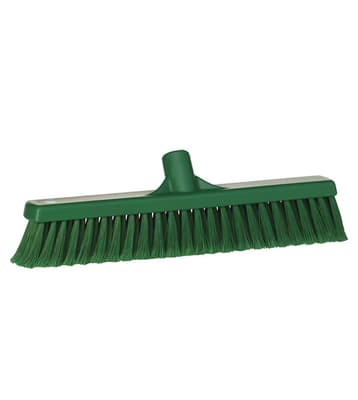 Vikan® Soft/Split Bristled Floor Broom Head, Color-Coded, 1 Each