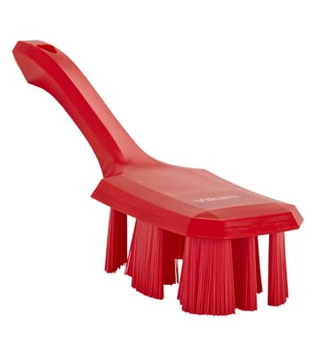 Vikan® UST Short Handle Hand Brush, Color-Coded, 2.8"W x 10.2"L, 1.5" Trim, 1 Each