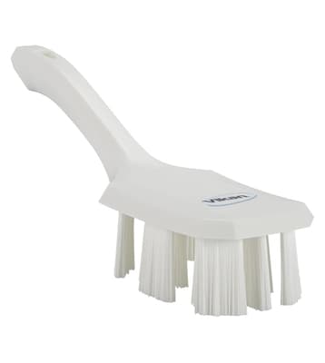 Vikan® UST Short Handle Hand Brush, Color-Coded, 2.8"W x 10.2"L, 1.5" Trim, 1 Each