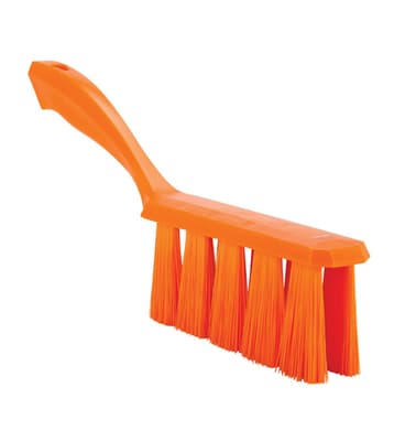 Vikan® UST Bench Brush, Color-Coded, 1.4"W x 13"L, Polyester Bristles, Polypropylene Block, 1 Each