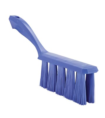 Vikan® UST Bench Brush, Color-Coded, 1.4"W x 13"L, Polyester Bristles, Polypropylene Block, 1 Each