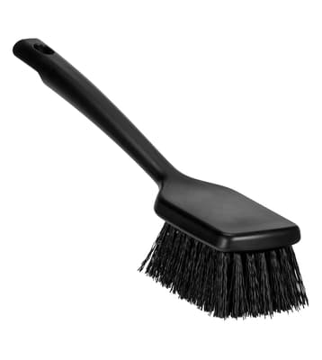 ColorCore Short Handle Scrub Brush, Color-Coded, 11.8" x 3.10", Stiff Polypropylene Bristles, Polypropylene Block, 1 Each