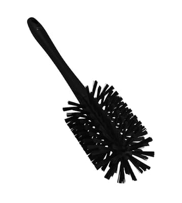 Vikan® Bottle Brush, Color-Coded, 3.5" Dia x 16.9"L, Stiff Polyester Bristles, Polypropylene Block, 1 Each