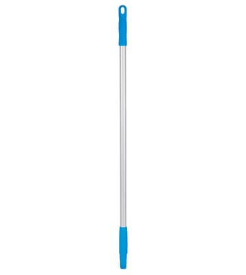 Vikan® Euro-Thread Aluminum Handle with Hang Cap, Color-Coded, Polypropylene Male Tip, 1 Each