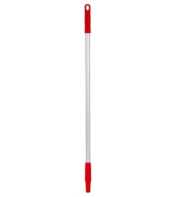 Vikan® Euro-Thread Aluminum Handle with Hang Cap, Color-Coded, Polypropylene Male Tip, 1 Each