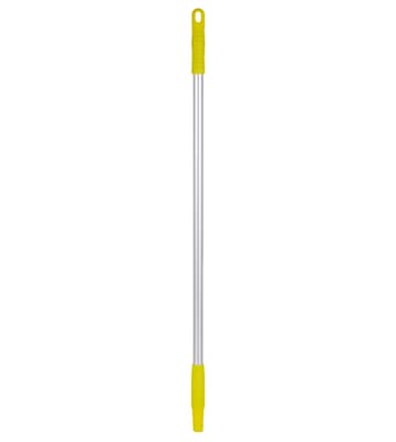 Vikan® Euro-Thread Aluminum Handle with Hang Cap, Color-Coded, Polypropylene Male Tip, 1 Each