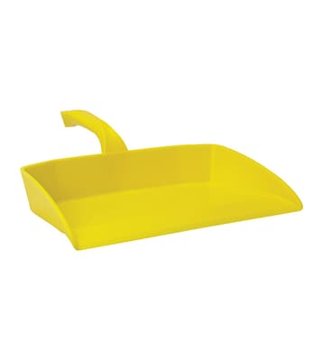 Vikan® Hygienic Dustpan, Color-Coded, Polypropylene, 13"L x 11.6"W x 3.9"H, 1 Each