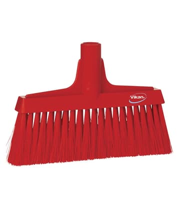 Vikan® Lobby Broom Head, Color-Coded, 1.4"W, 10.2" OAL, 3" Trim, 1 Each