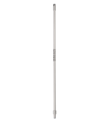 Vikan® Euro Thread Drain Handle, White, 53"L, 1 Each
