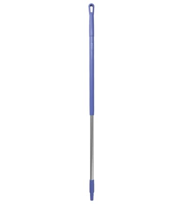 Vikan® Euro-Thread Aluminum Handle, Color-Coded, Polypropylene Male Tip, 1 Each