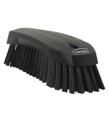 Vikan® Hand Scrub Brush, Color-Coded, Polyester Bristles, Polypropylene Block, 1 Each