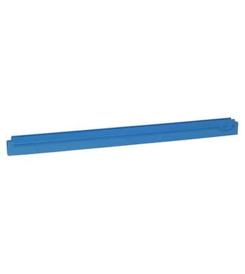 Vikan® Replacement Double Blade Ultra Hygiene Squeegee Cassette, Color-Coded, Rubber Blade, 1 Each