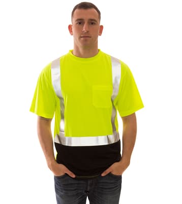 Job Sight™ Short Sleeve T-Shirt with Black Panel