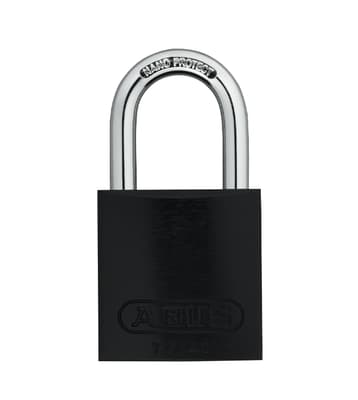 ABUS Aluminum Padlock, Keyed Different, Color-Coded, 2" Body, 1/4" Dia Shackle, 1 Each