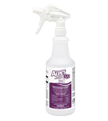 Empty 1-Quart Alpet® D2 Bottle