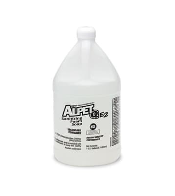 Empty 1-Gallon Alpet® Q E2 Soap Container