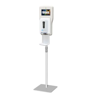 BrandStand™ Adjustable Floor Stand for VersaClenz Dispenser