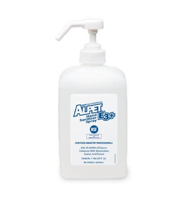 Alpet® E3 Plus Hand Sanitizer Spray