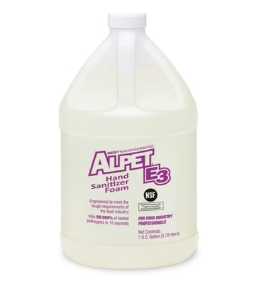 Alpet® E3 Foam Hand Sanitizer