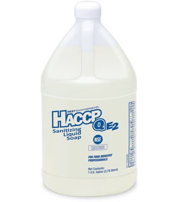 HACCP Q E2 Rated Hand Soap, Liquid