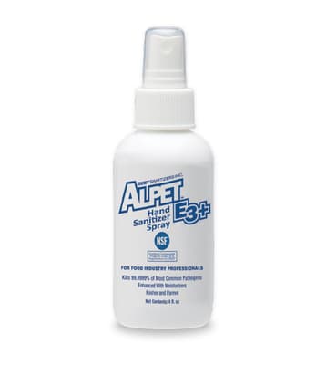 Alpet® E3 Plus Hand Sanitizer Spray
