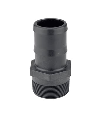 1/2" Hose Barb x 3/4" MNPT Straight Adapter