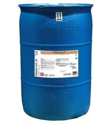 Grease-X No. 367 Alkaline Cleaner, Liquid, NPE-Free, Low Foam, CIP Equipment Cleaner