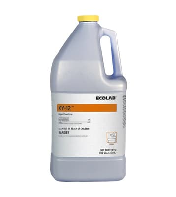 Ecolab® XY-12® Disinfectant with Sodium Hypochlorite Formula