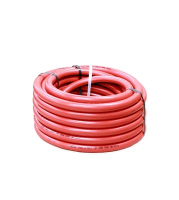 5/8" x 50' Red Hose Foaming Assembly with 1/2" MPT SS Fittings